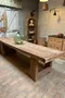 Grande table de travail en bois