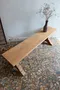 Banc en chêne
