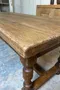 Ancienne table de ferme rustique en chêne