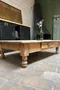 Table basse en hêtre Début XXème 