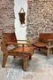 Paire de fauteuils brutalistes – Années 60-70