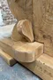 Petite table de monastère en chêne – années 50