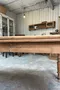 Grande table à l’italienne en merisier – début XXe