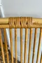 Paire de fauteuils vintage en rotin