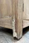 Ancien meuble billot en bois Années 60