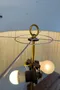 Lampadaire en bronze doré