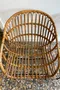 Paire de fauteuils en rotin – Années 50