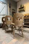 Lot de 6 chaises de bistrot Baumann Années 60