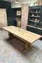 Table de monastère en chêne Début XXème 