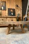 Table basse brutaliste Années 60