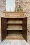 Ancien buffet parisien en sapin brut