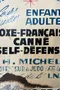 Pancarte publicitaire en tôle - années 1960