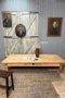Grande table basse en hêtre - Bois brut