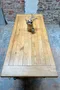 Table industrielle métal et bois 