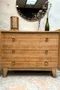 Commode années 50 en frêne 
