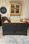 Ancien bureau / comptoir en bois Début XXème 