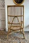 Paire de fauteuils vintage en rotin