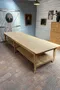 Très grande table de drapier début XXe