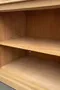 Immense bibliothèque d'école en chêne Années 50