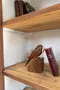 Ancienne vitrine en acajou