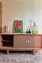 Enfilade vintage en chêne Années 60