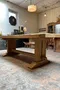 Table de monastère en chêne Début XXème 