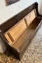 Ancien banc coffre en sapin – fin XIXe 
