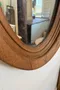 Ancien miroir ovale Louis-Philippe