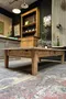 Table basse en hêtre Début XXème 
