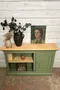 Petit meuble peint en vert 