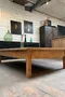 Table basse en placage chêne Début XXème 