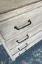 Commode vintage en chêne et hêtre – Années 50
