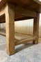 Grande table de ferme en chêne massif - Années 50