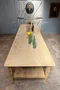 Très grande table de drapier début XXe