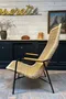 Fauteuil en osier 1950