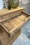 Ancien buffet parisien en sapin brut