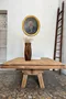 Table basse avec plateau en sapin