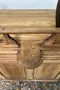 Ancien comptoir de caisse Napoléon III en chêne