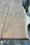 Table basse brutaliste en chêne – Années 50