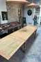 Grande table à l’italienne en merisier – début XXe
