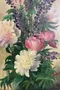 Tableau de fleurs années 60