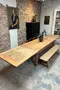 Ancienne table à rallonges en merisier – dite “table à l’italienne”