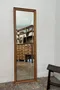 Ancien miroir en chêne - Années 50