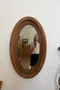 Ancien miroir ovale Louis-Philippe