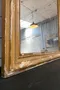 Ancien miroir doré au mercure Début XXème 