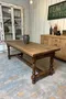 Ancienne table de ferme rustique en chêne