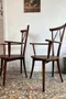Paire de fauteuils en hêtre – Années 60
