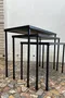 Ensemble de trois tables gigognes années 60