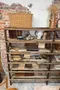 Ancienne étagère d’atelier de sculpture