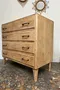 Commode vintage en chêne et hêtre – Années 50